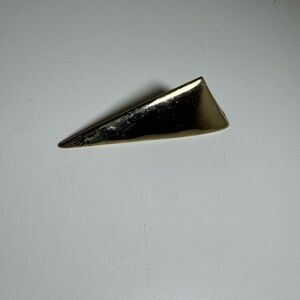 Gold‎ Toned Triangle Brooch